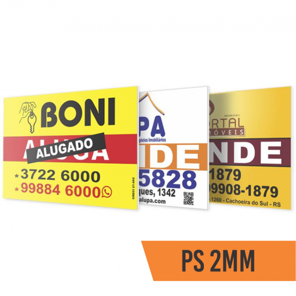 Placa Personalizadas Moto Pvc/ps 2mm - Grau E Corte - Escorrega o Preço